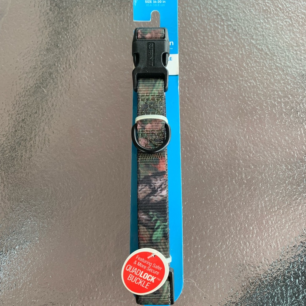 camo medium adjustable collar
